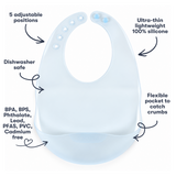 Colugo Fold and Go Silicone Bib 2 Pack
