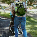 The Compact Stroller+ & Parent Backpack Bundle, Olive