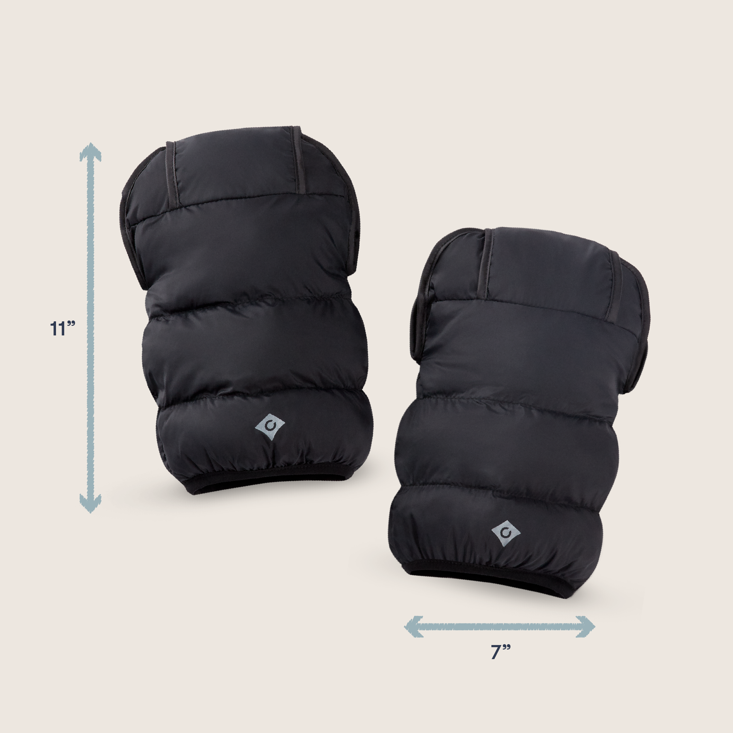 The Cozy Mittens, Black