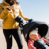 The Compact Stroller+ & Cozy Deluxe Bundle, Cool Grey