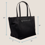 The Diaper Tote, Black
