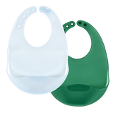 Colugo Fold and Go Silicone Bib 2 Pack
