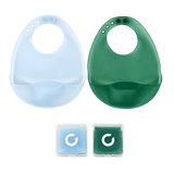 Colugo Fold and Go Silicone Bib 2 Pack