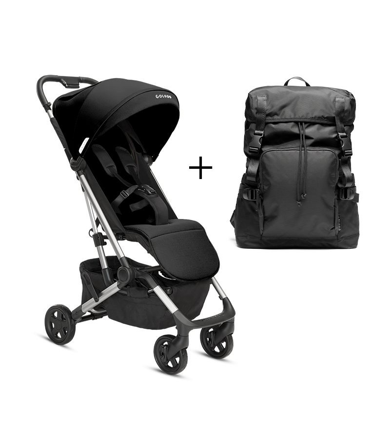 Foldable sales stroller backpack