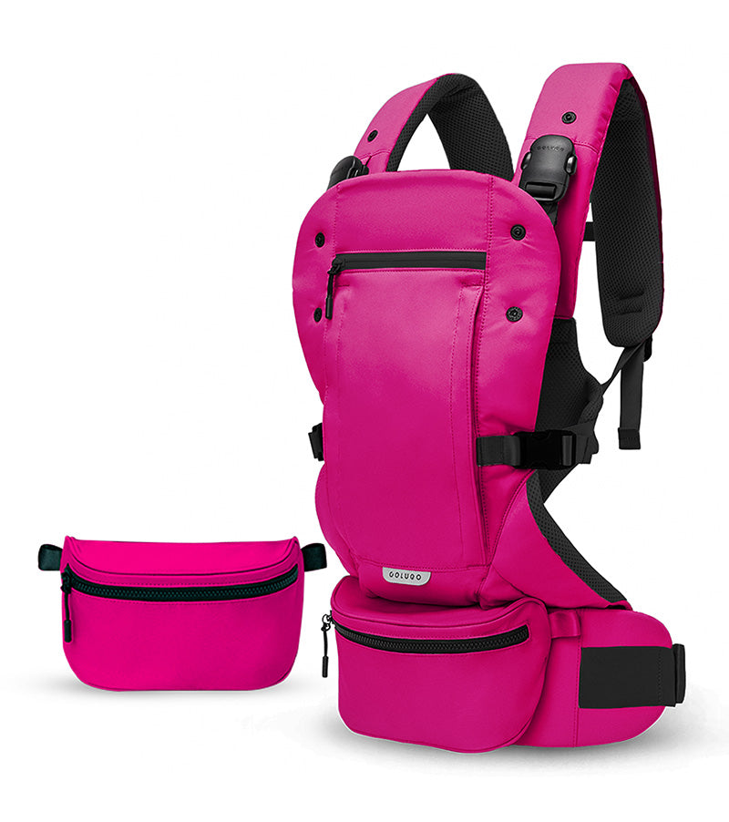 The Baby Carrier, Raspberry - full view