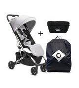 On the Go Bundle Cool Grey with Compact Stroller and Organizer