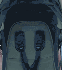 The Compact Stroller, Navy