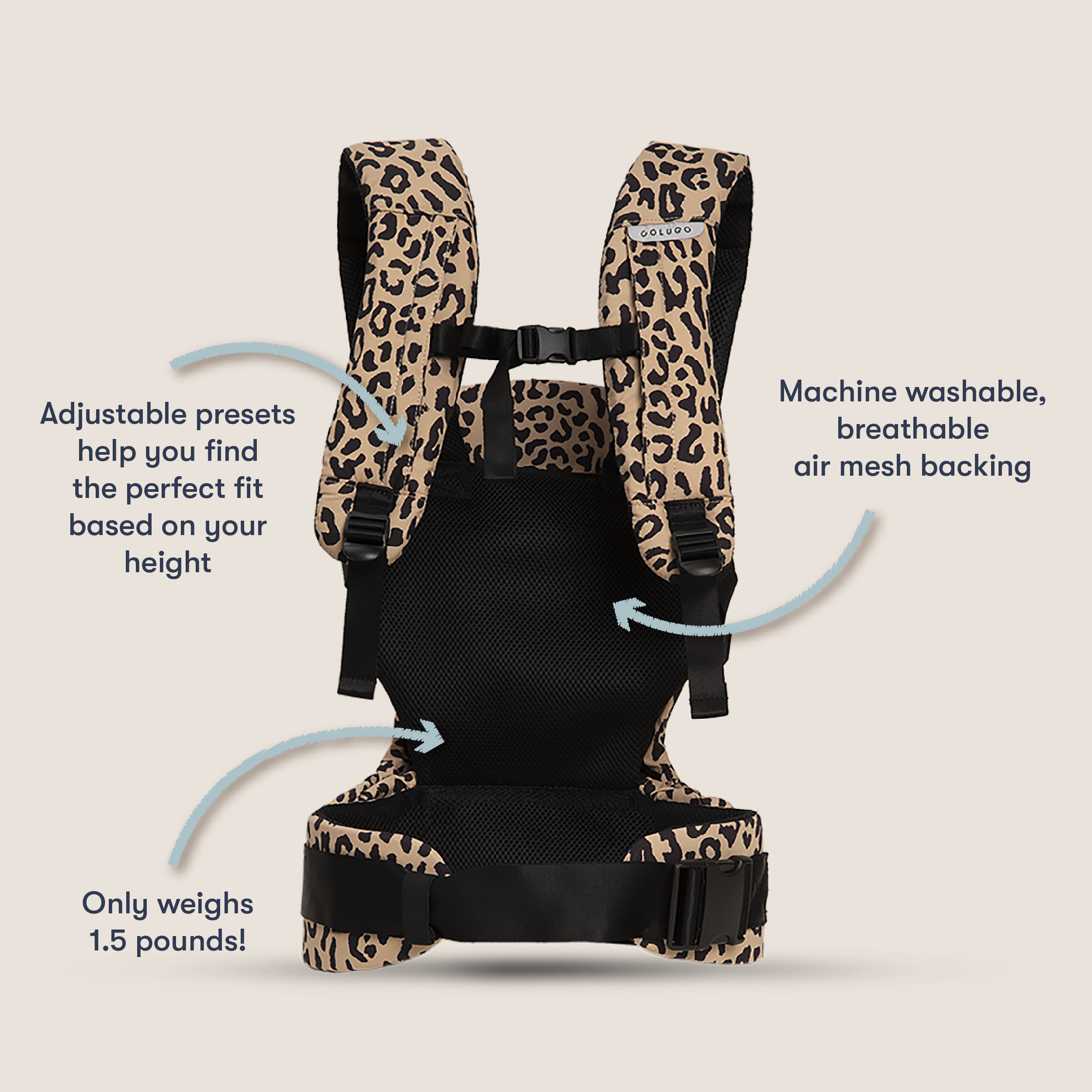 Clip on High Chair & The Baby Carrier Bundle, Wild Child