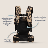 Clip on High Chair & The Baby Carrier Bundle, Wild Child