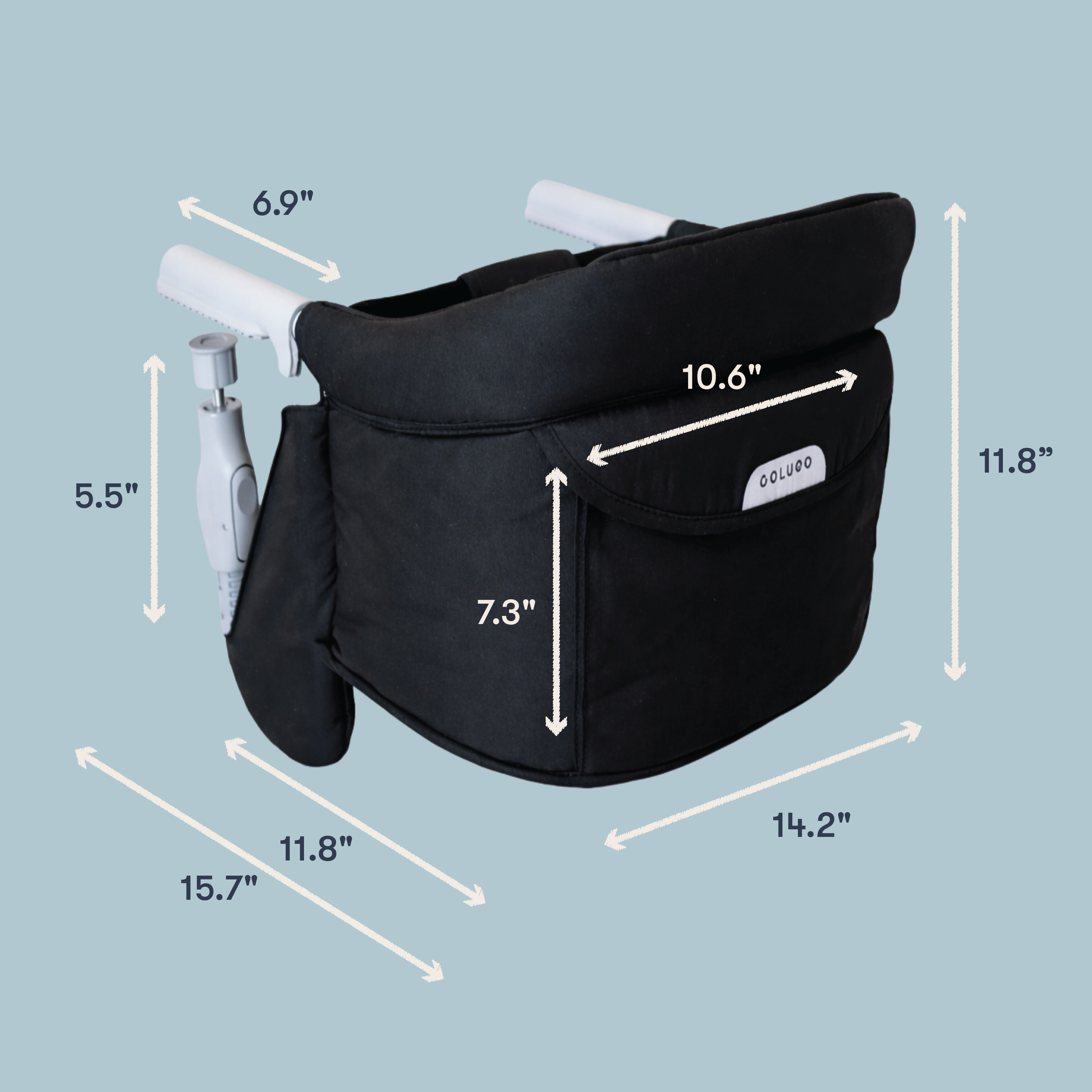 Neoprene Backpack & The Clip on High Chair Bundle