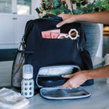 Neoprene Backpack & The Baby Carrier Bundle, Black