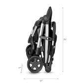 Black On the Go Bundle on stroller