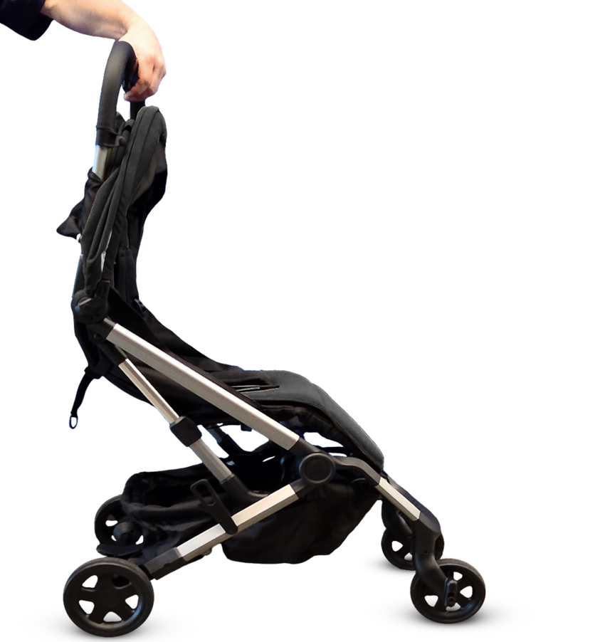 Very small top folding stroller