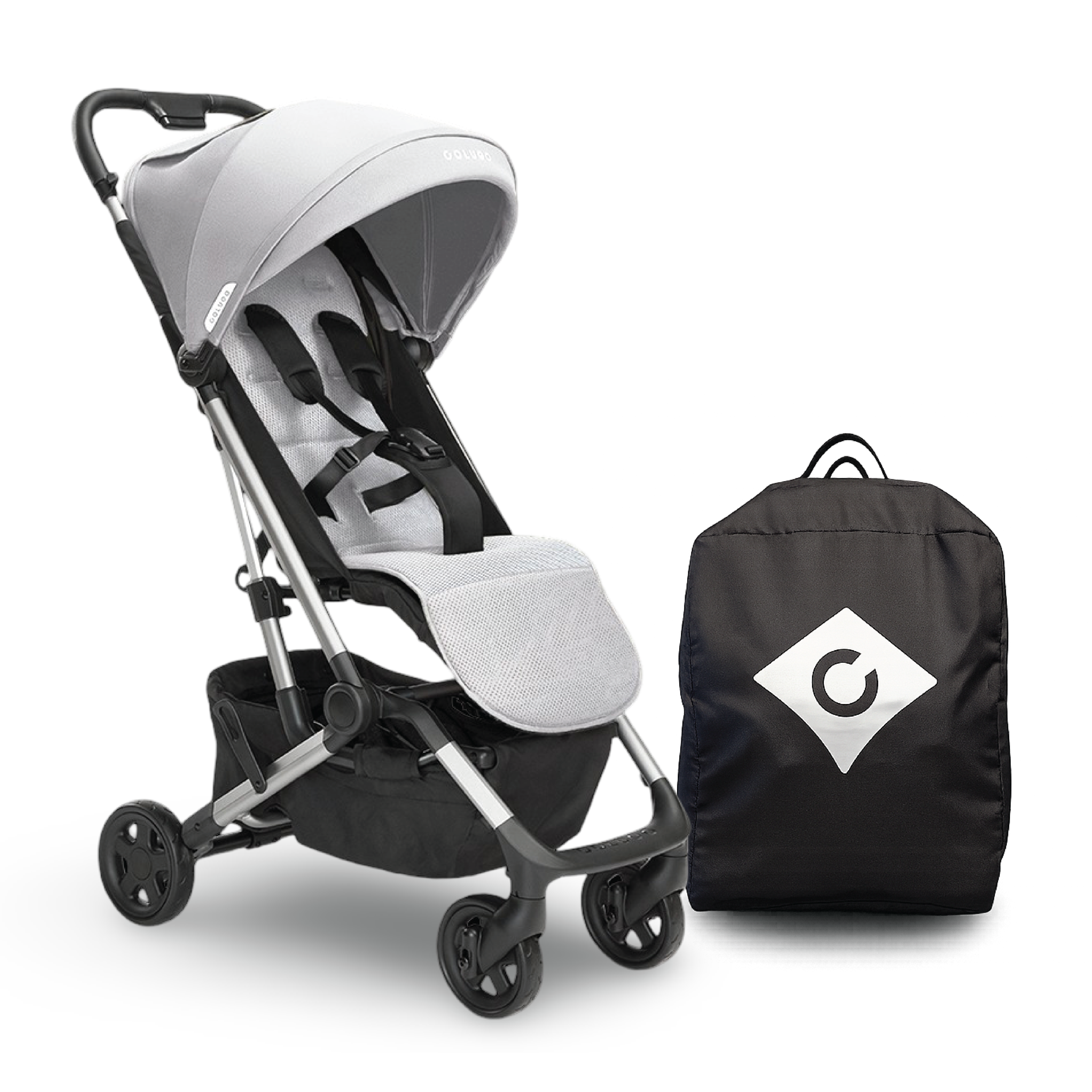 The Compact Stroller, Cool Grey