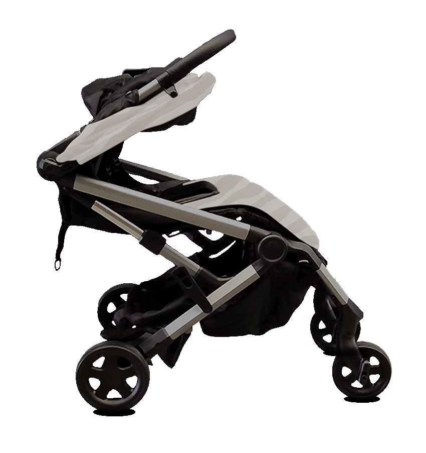 Dune Zebra Efficient-Fold Stroller