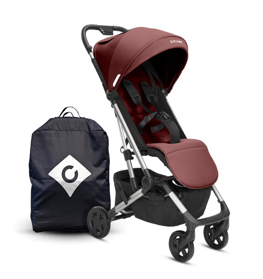 The Compact Stroller and Parent Backpack Bundle, Cocoa