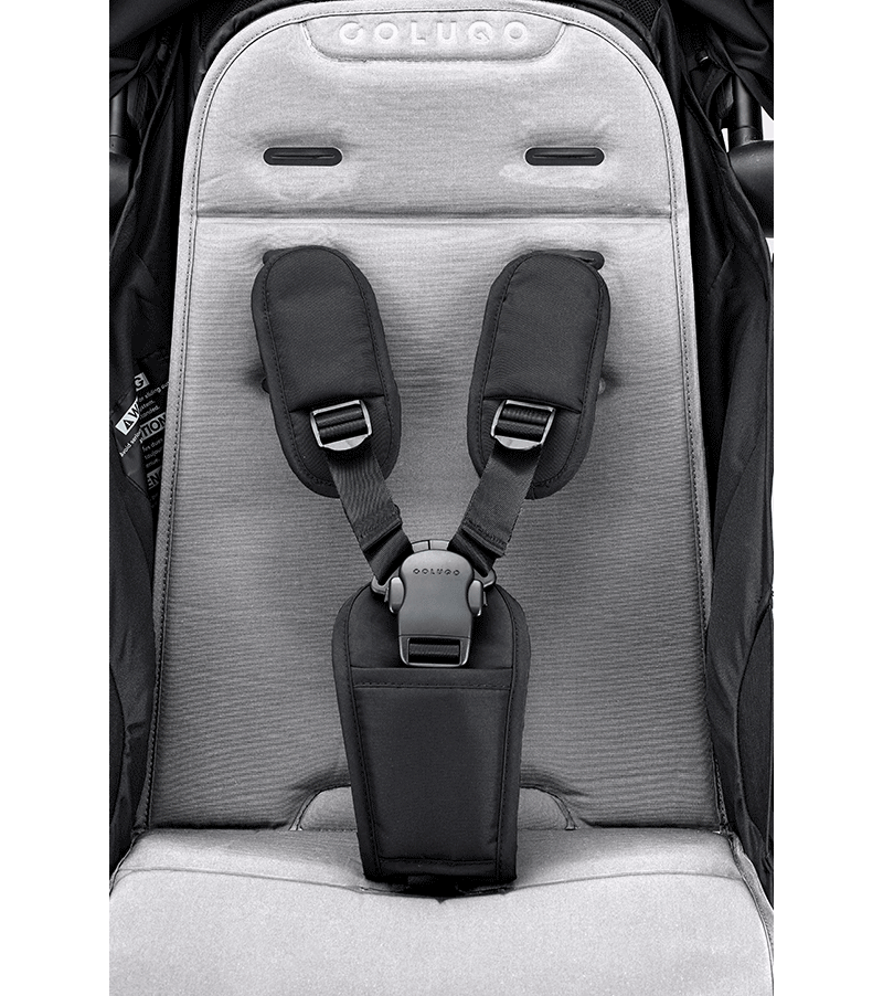 The One Stroller by Colugo for infants in Cool Grey