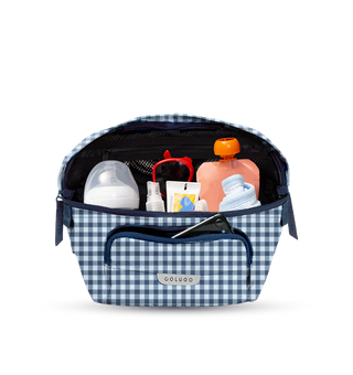 The On the Go Organizer, Blue Gingham