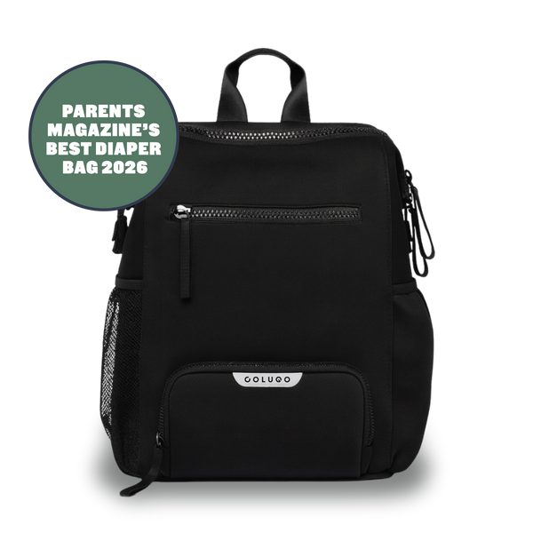 best backpack diaper bag laptop Colugo Neoprene Parent Backpack – Stylish Diaper Bag for Travel, Work & Everyday Use
