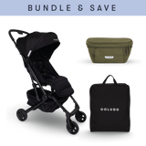 The Compact Stroller+ & On the Go Organizer Bundle, Olive