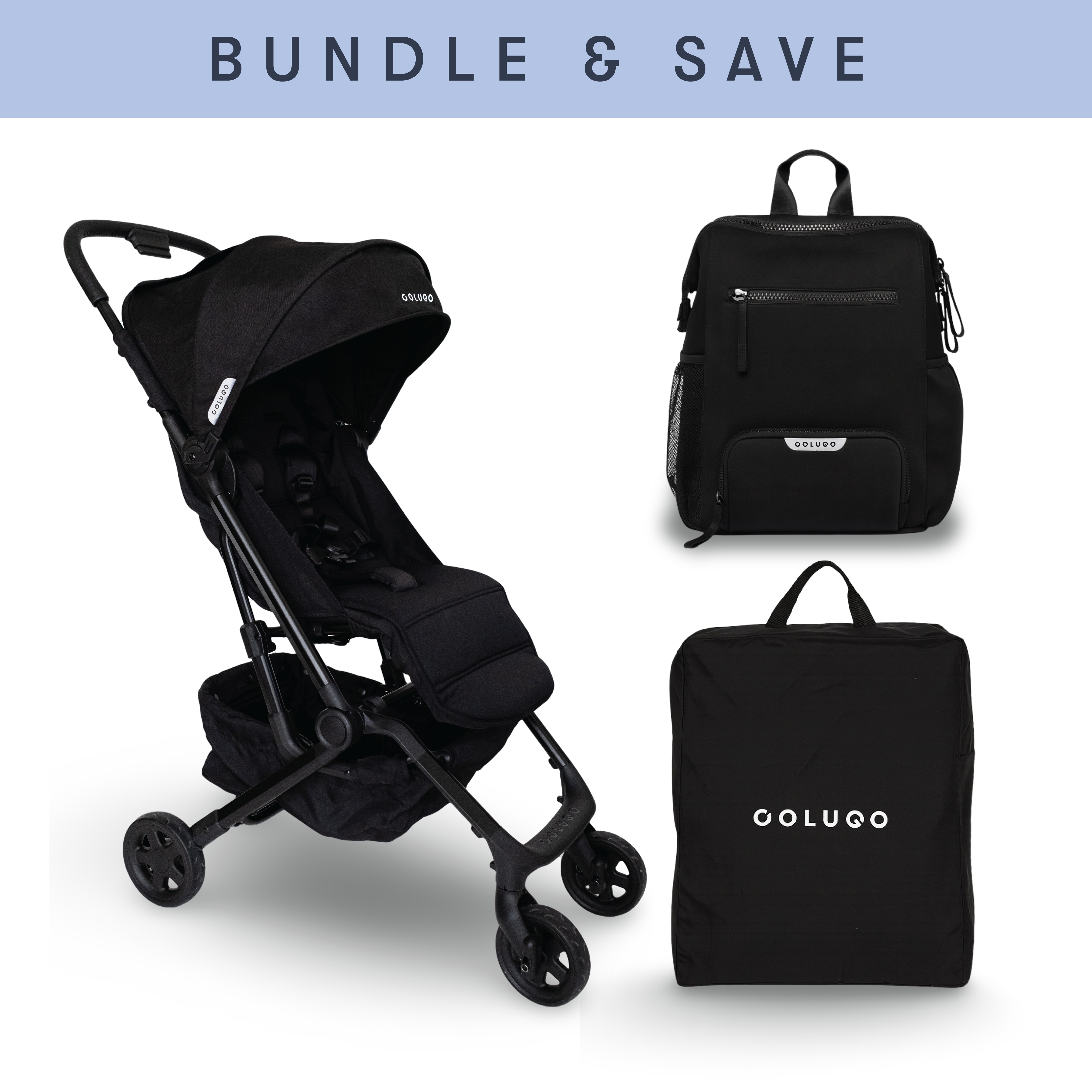 Neoprene Backpack & The Compact Stroller+ Bundle