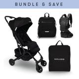 Neoprene Backpack & The Baby Carrier & The Compact Stroller+ Bundle