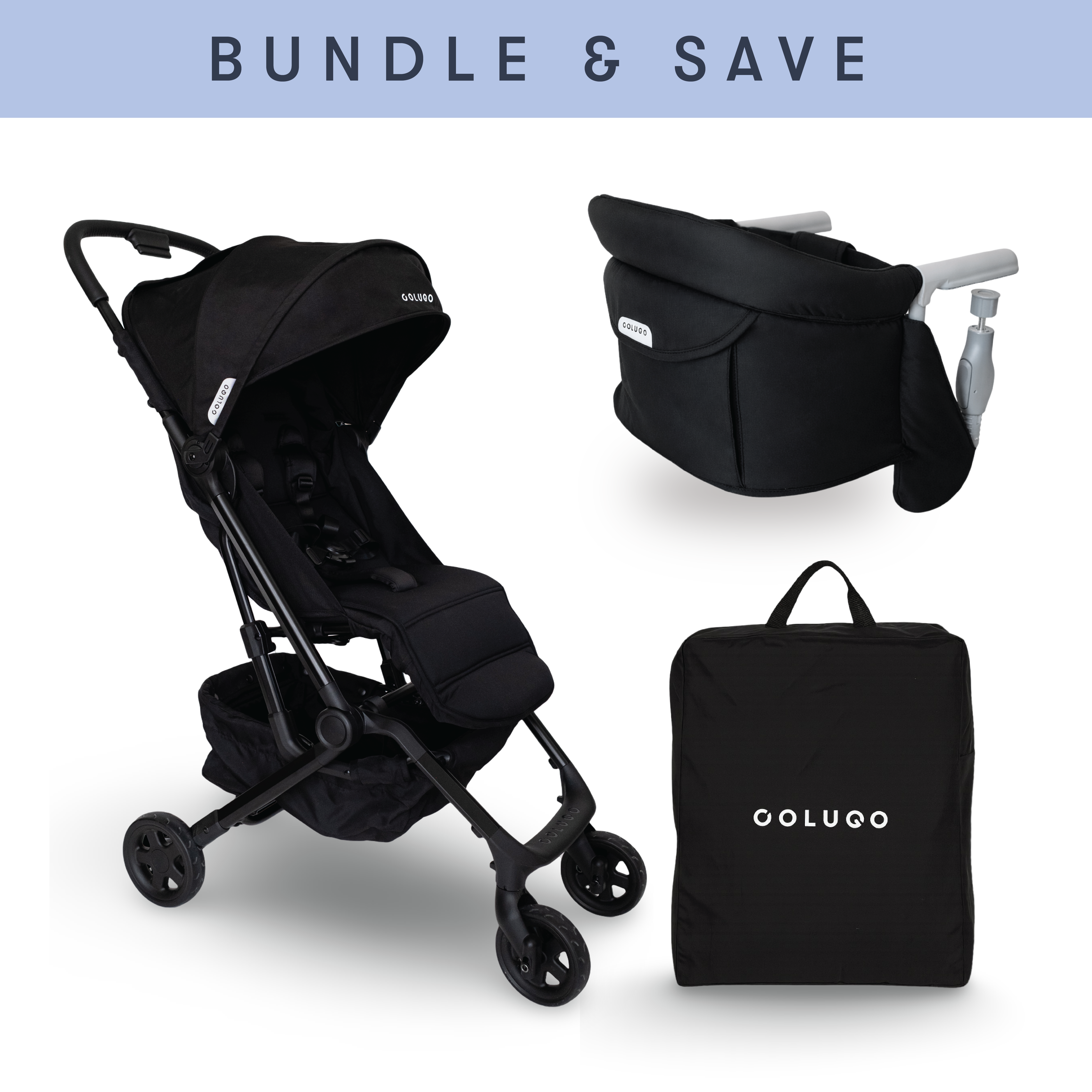 Clip on High Chair & The Compact Stroller+ Bundle
