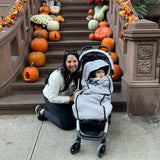 The Compact Stroller+ & Cozy Deluxe Bundle, Cool Grey