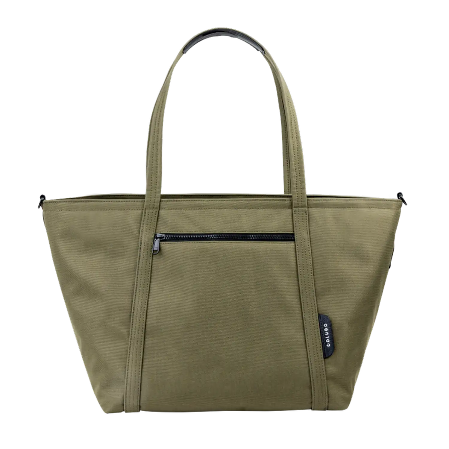 Fashionable and affordable olive diaper tote by Colugo