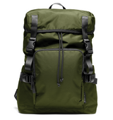 The Parent Backpack, Olive - full view