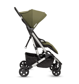 All-in-one olive stroller and backpack bundle