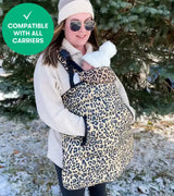 Wild Child Carrier Cozy with baby in winter