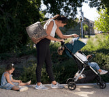 Full-featured Ponderosa Pine stroller for infants and toddlers