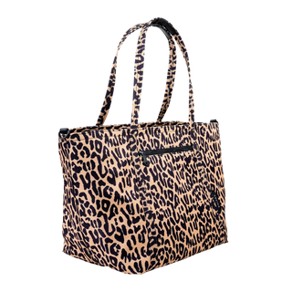 Colugo Wild Child diaper tote featuring tons of pockets and an insulated bottle holder