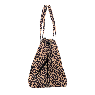 Colugo Wild Child diaper tote showcasing its waterproof and pocket-rich design