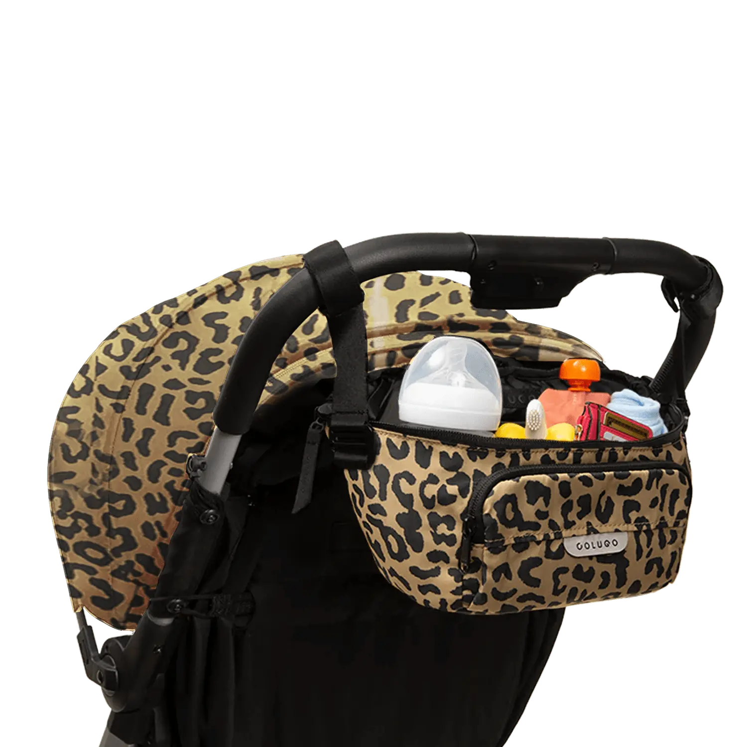 The On the Go Organizer, Wild Child attached to a Colugo stroller