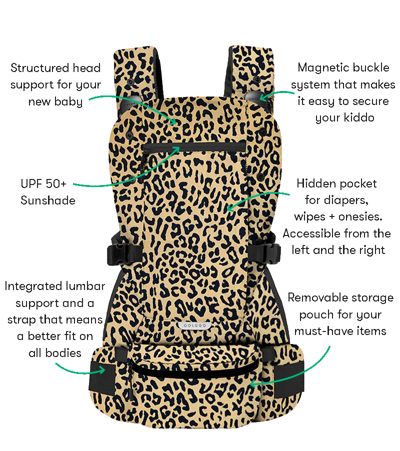 Ergonomically designed The Baby Carrier, Wild Child