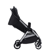 Infant to toddler black stroller with adaptors