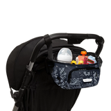 The On the Go Organizer, Blue Bandana attached to a Colugo stroller