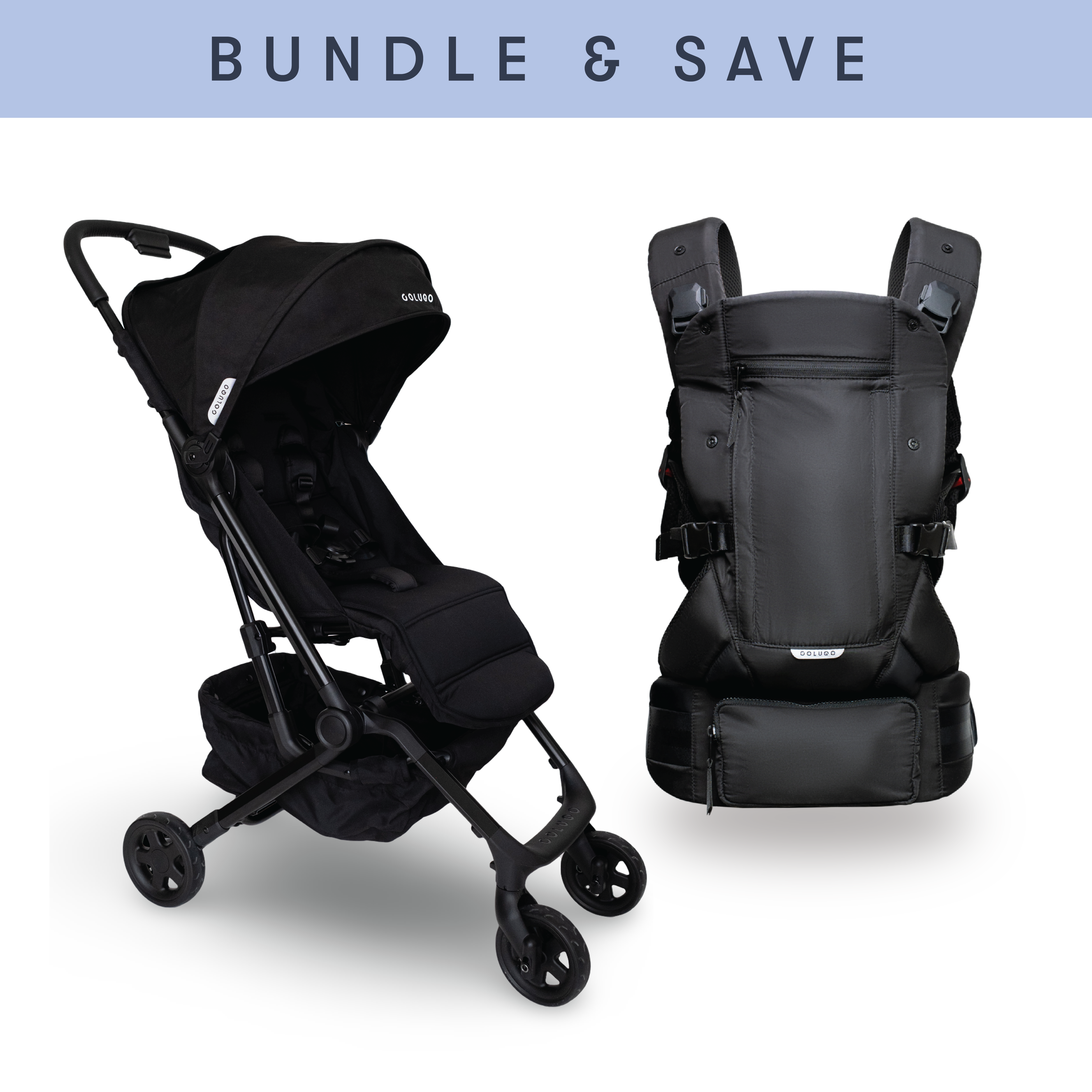 The Baby Carrier 2 + The Compact Stroller+ Bundle