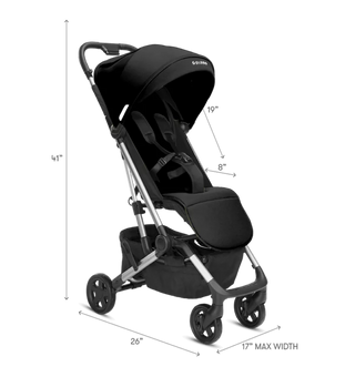 Compact Stroller Black side view