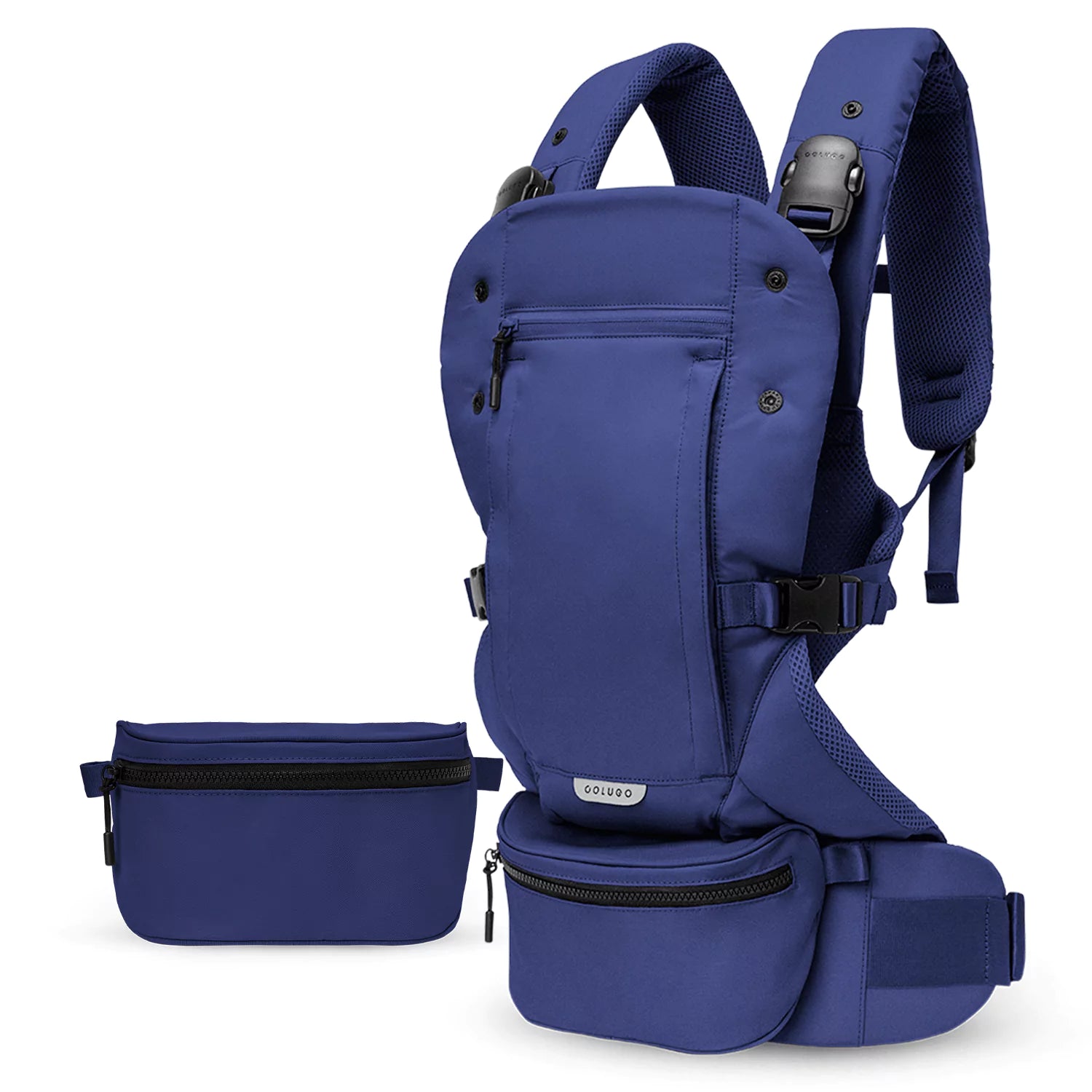 The Baby Carrier, Navy - full view