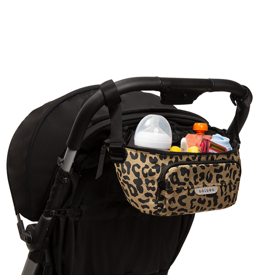 Wild Child On the Go Bundle attached to stroller