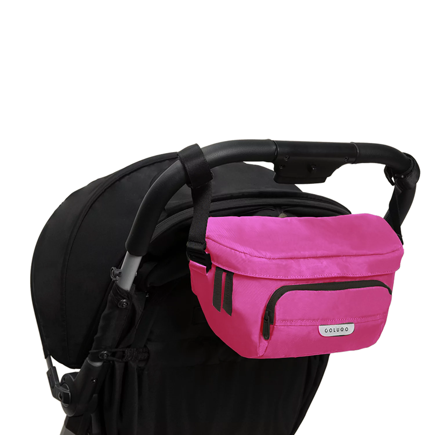 The On the Go Organizer, Raspberry used as a fanny pack